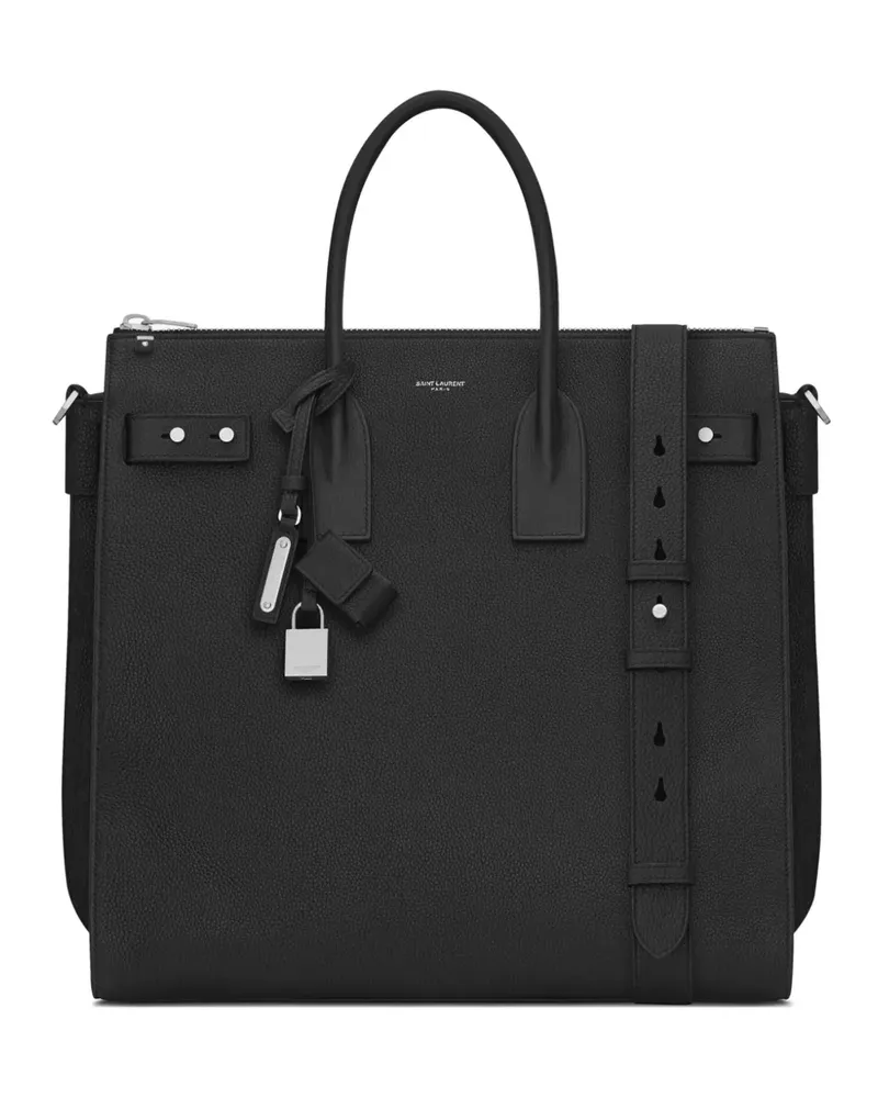 Saint Laurent Große Sac du Jour Tote Bag - Schwarz Schwarz