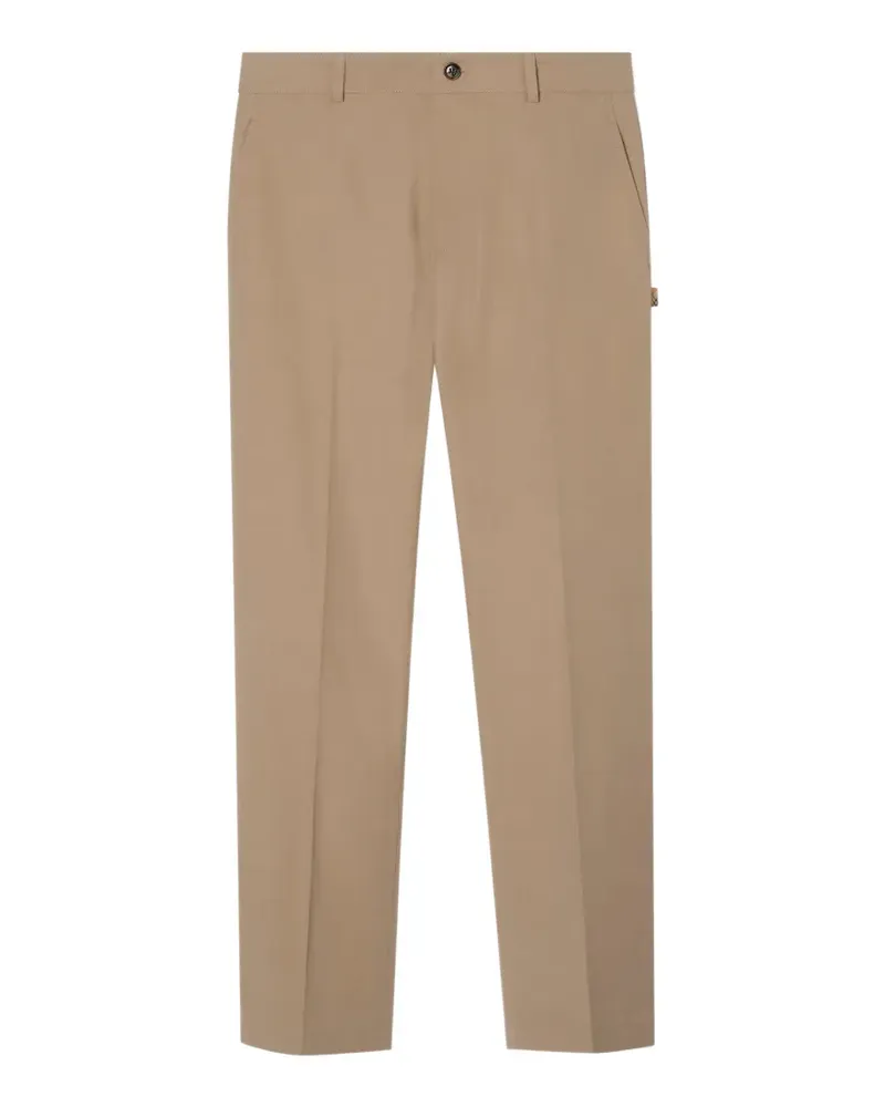 Burberry cotton twill chinos - Nude Nude