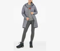 Gefütterte Kapuzenjacke - Grau