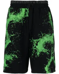 Philipp Plein Splash Extreme Joggingshorts Schwarz