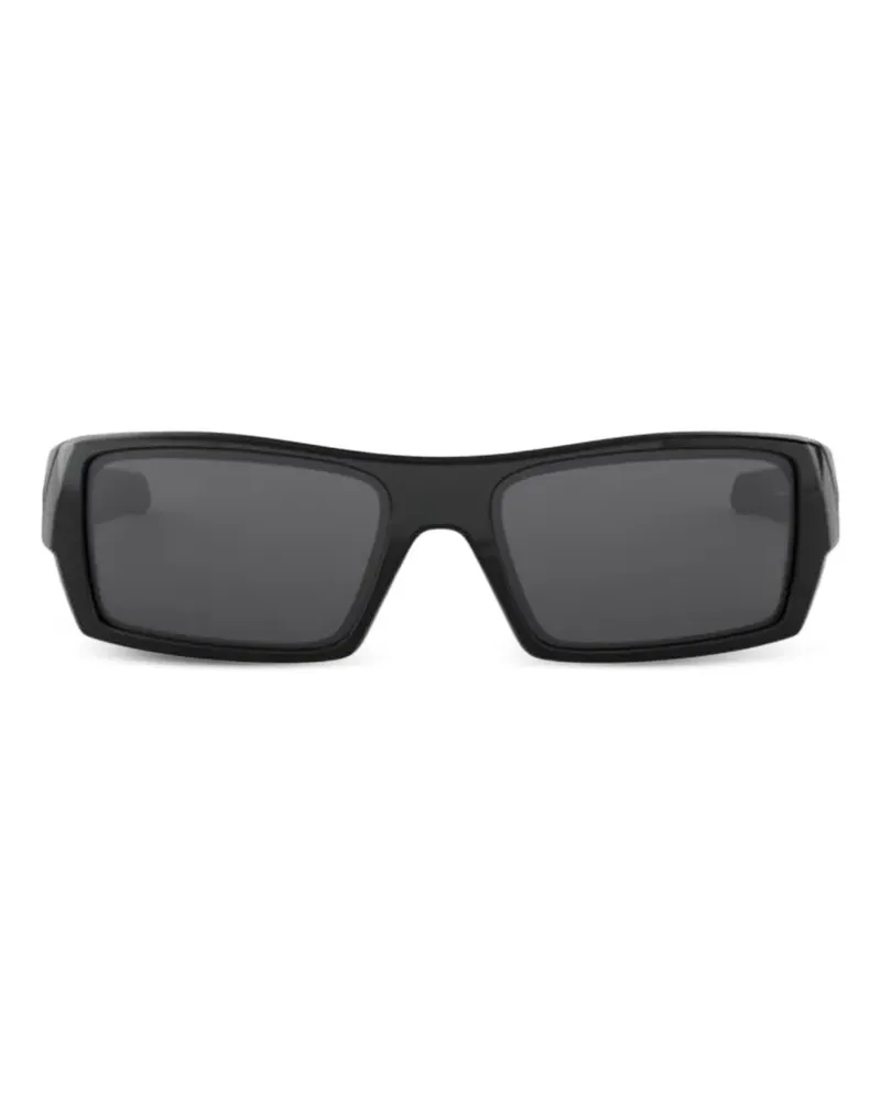 Oakley Gascan rectangle-frame sunglasses - Schwarz Schwarz