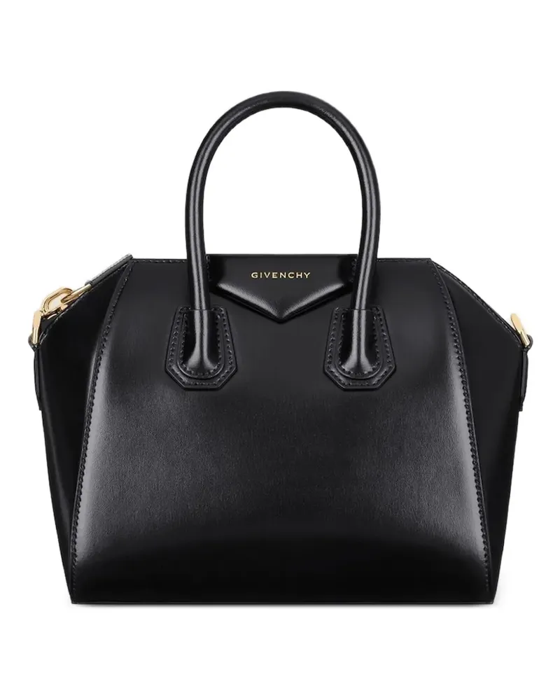 Givenchy Mini Antigona Tasche aus Leder - Schwarz Schwarz