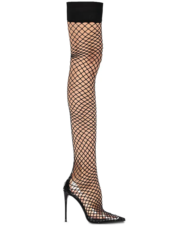 Le Silla Kniehohe Stiefel - Schwarz Schwarz