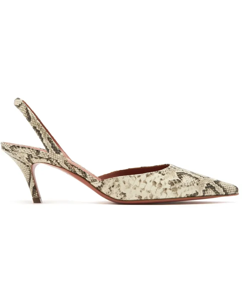 Amina Muaddi Sofia Pumps 60mm - Nude Nude