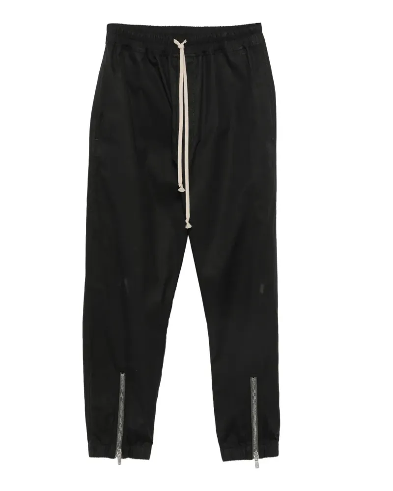Rick Owens Schmale Tecuatl Jogginghose - Schwarz Schwarz