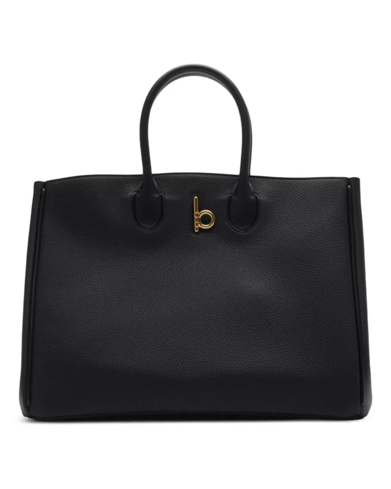Burberry Mittelgroße Rocking Horse Tote Bag - Schwarz Schwarz