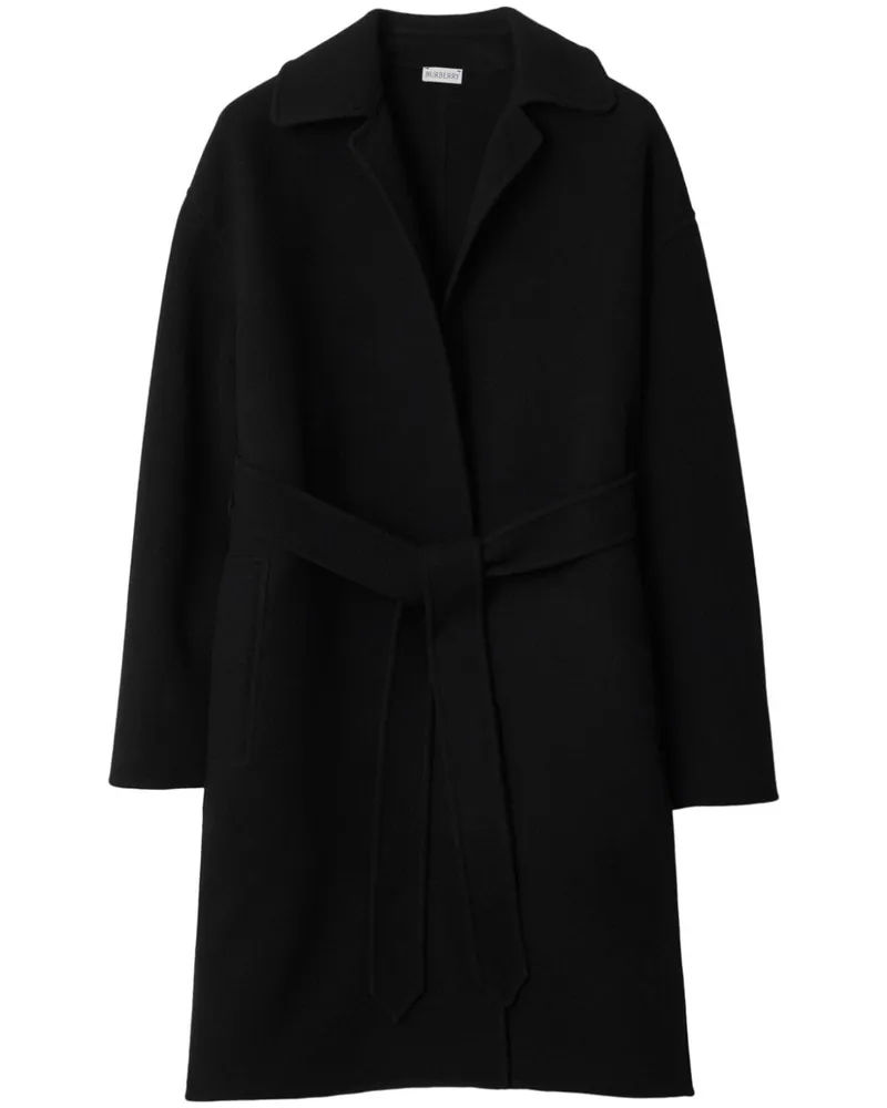 Burberry Wickelmantel aus Kaschmir - Schwarz Schwarz