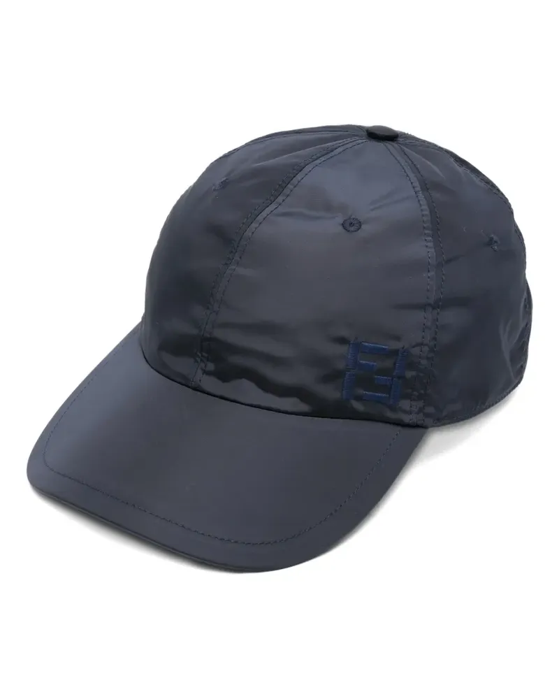 Fendi FF-motif baseball cap - Blau Blau