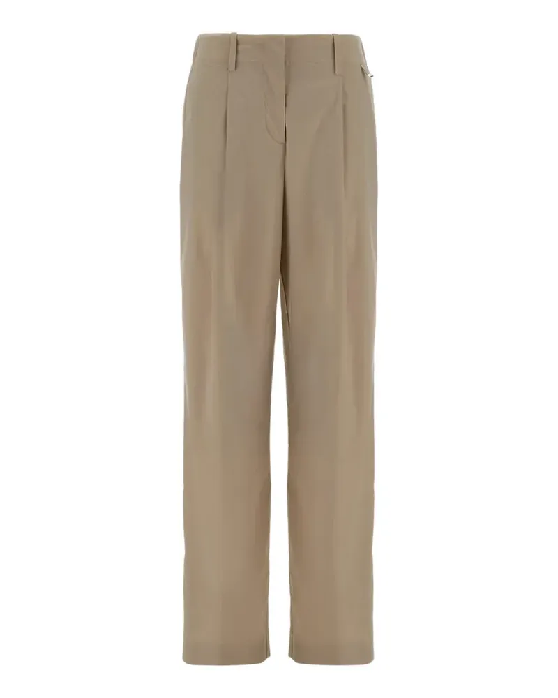 Herno Hose mit Falten - Nude Nude