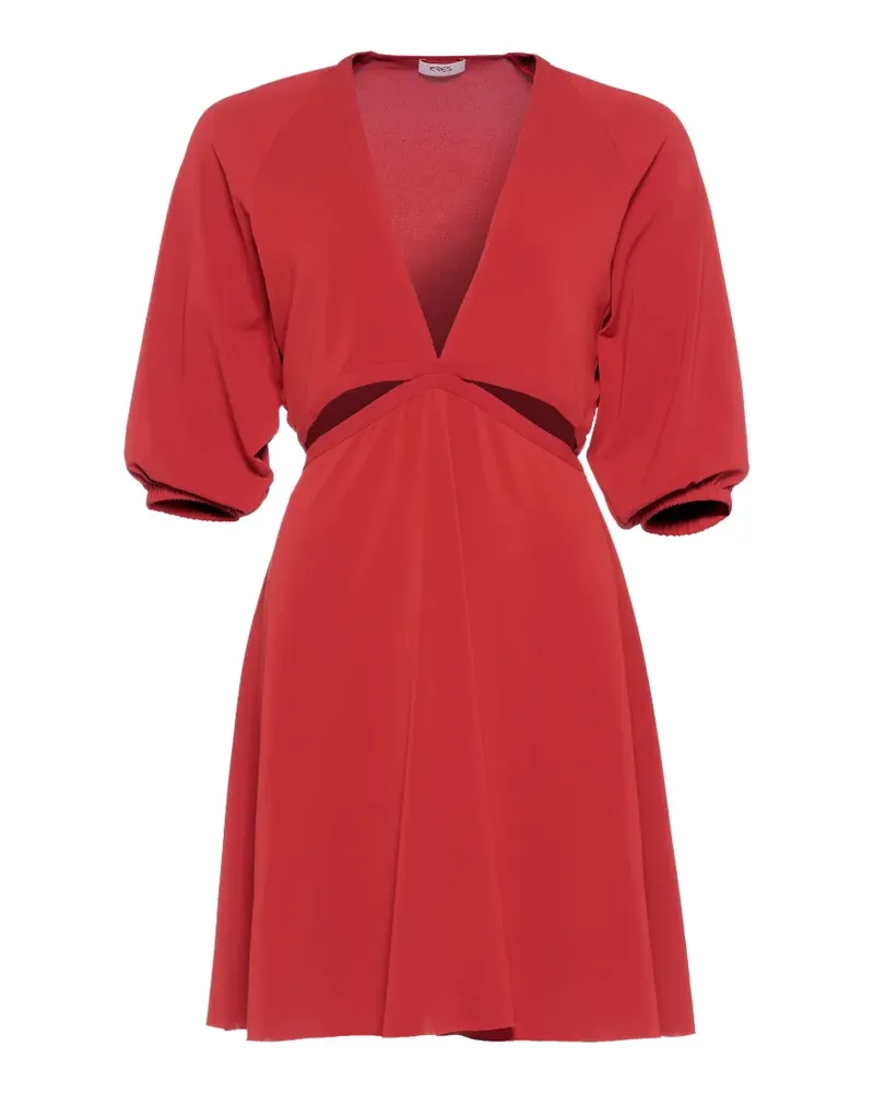 Eres Esmée A-Linien-Minikleid mit Cut-Out - Rot Rot