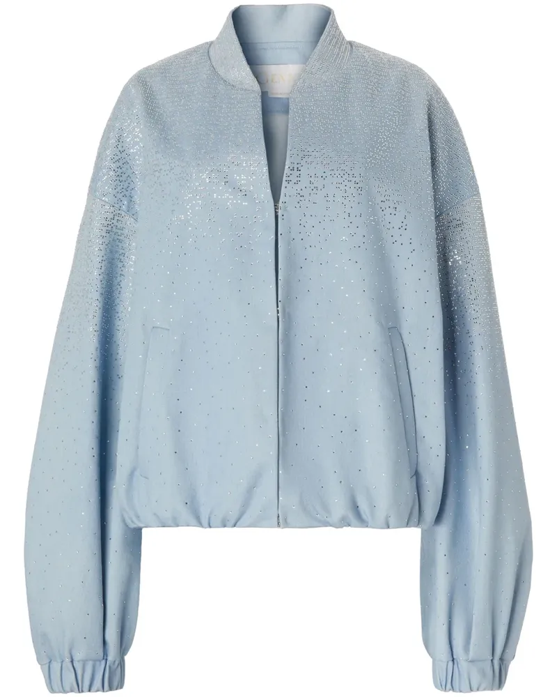 Genny Jeansjacke mit Kristallen - Blau Blau