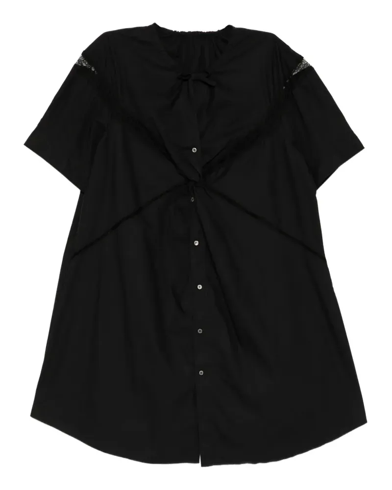 JNBY Kleid mit Spitzenbesatz - Schwarz Schwarz