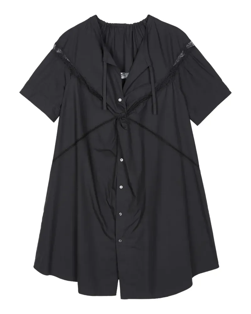 JNBY Kleid mit Spitzenbesatz - Schwarz Schwarz