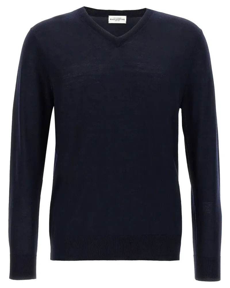 Ballantyne Klassischer Pullover - Blau Blau