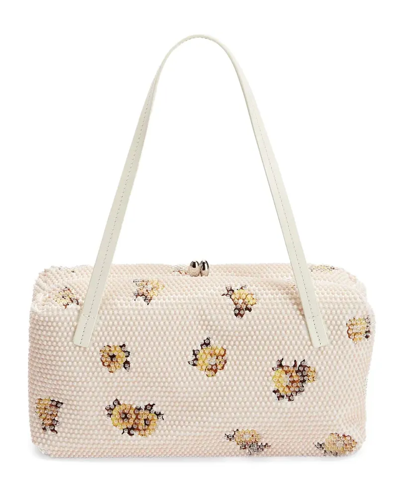 Jil Sander Kleiner Goji Pillow Shopper - Weiß Weiß