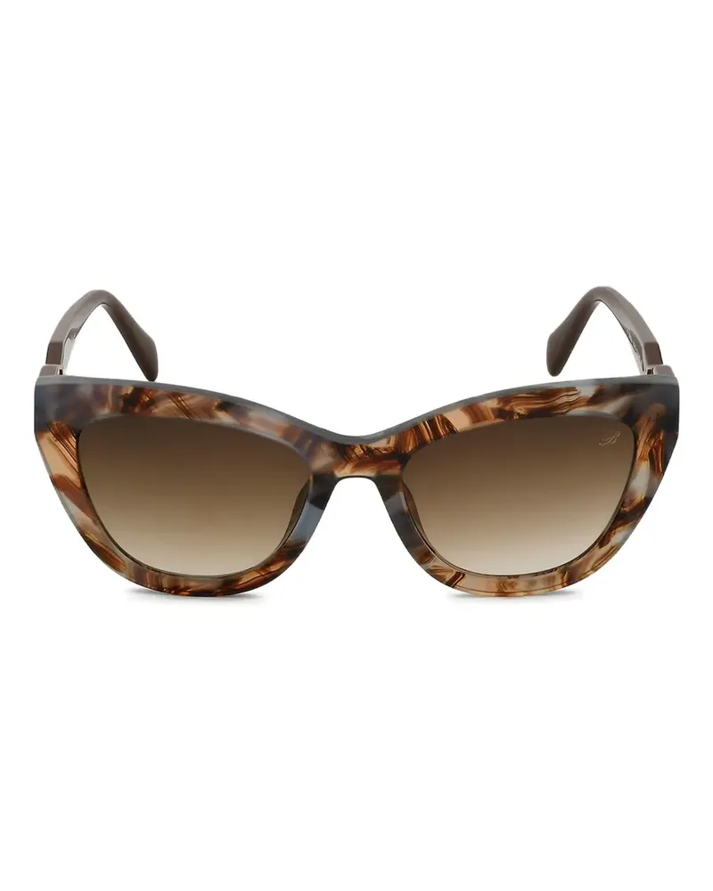 Blumarine cat-eye-frame sunglasses - Braun Braun
