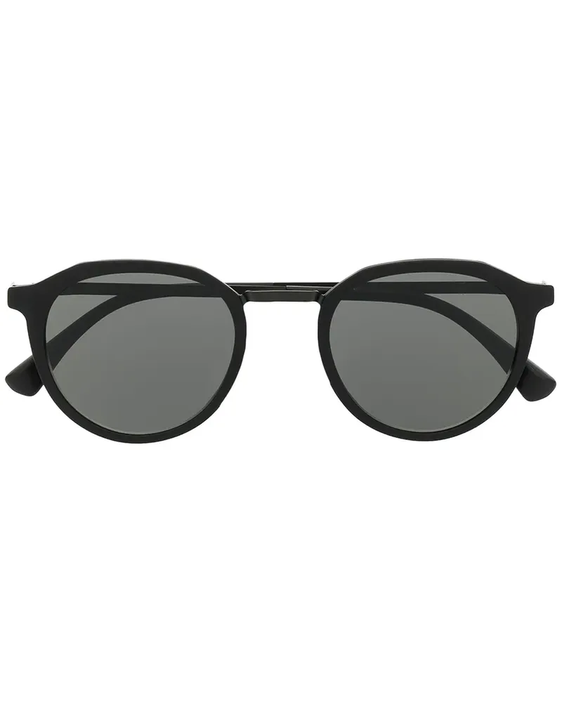 Mykita Runde Paulson Sonnenbrille - Schwarz Schwarz