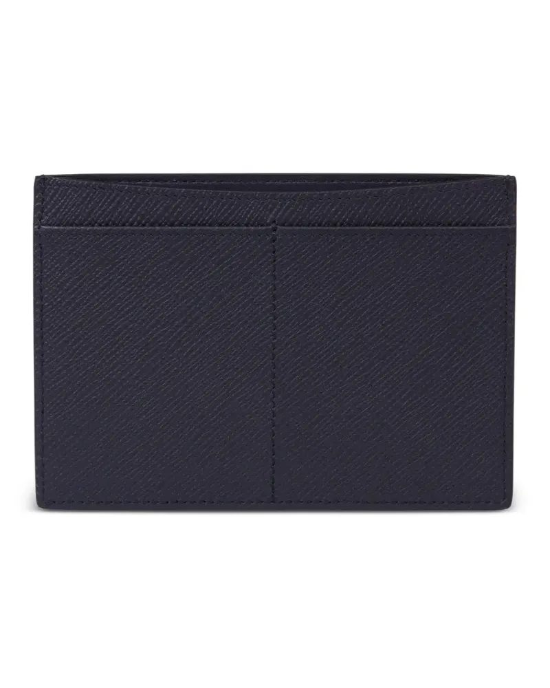 Smythson Pass-Etui aus Panama-Leder - Blau Blau