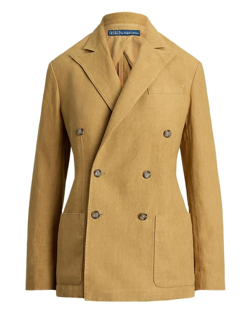 Ralph Lauren Doppelreihiger Blazer - Braun Braun