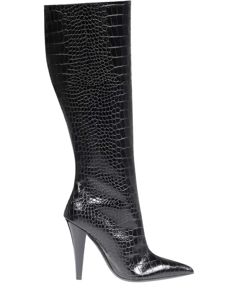 Tom Ford Hohe Stiefel 110mm - Schwarz Schwarz