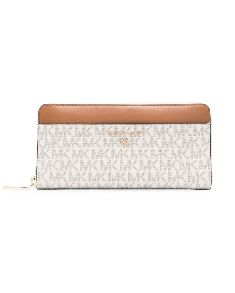 Michael Kors Jet Set Portemonnaie - Nude Nude