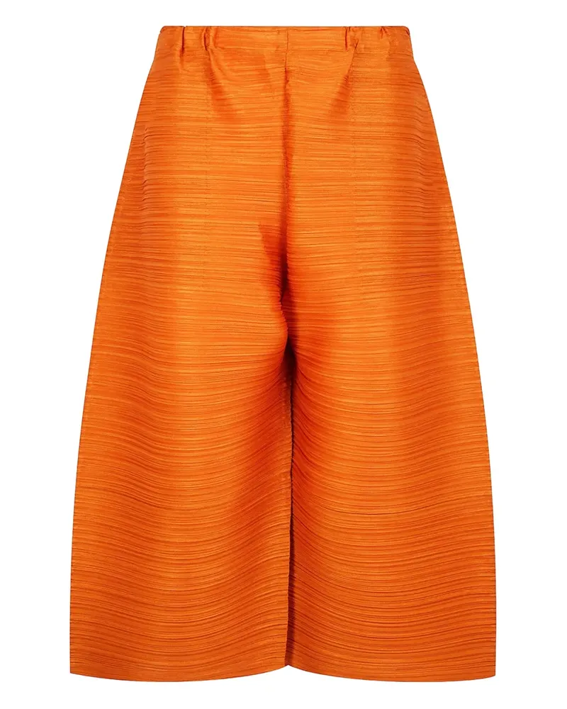 Issey Miyake Hose mit weitem Bein - Braun Braun