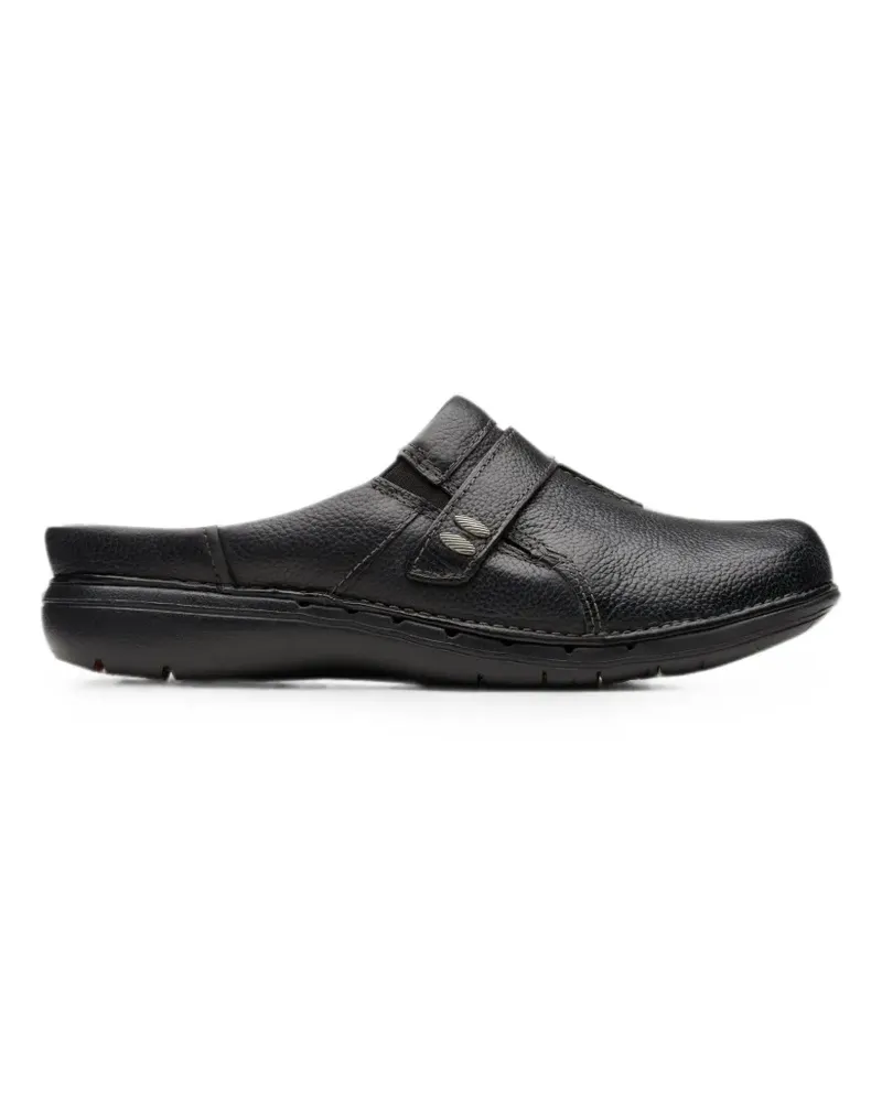 Clarks Un Loop Ease Mules - Schwarz Schwarz