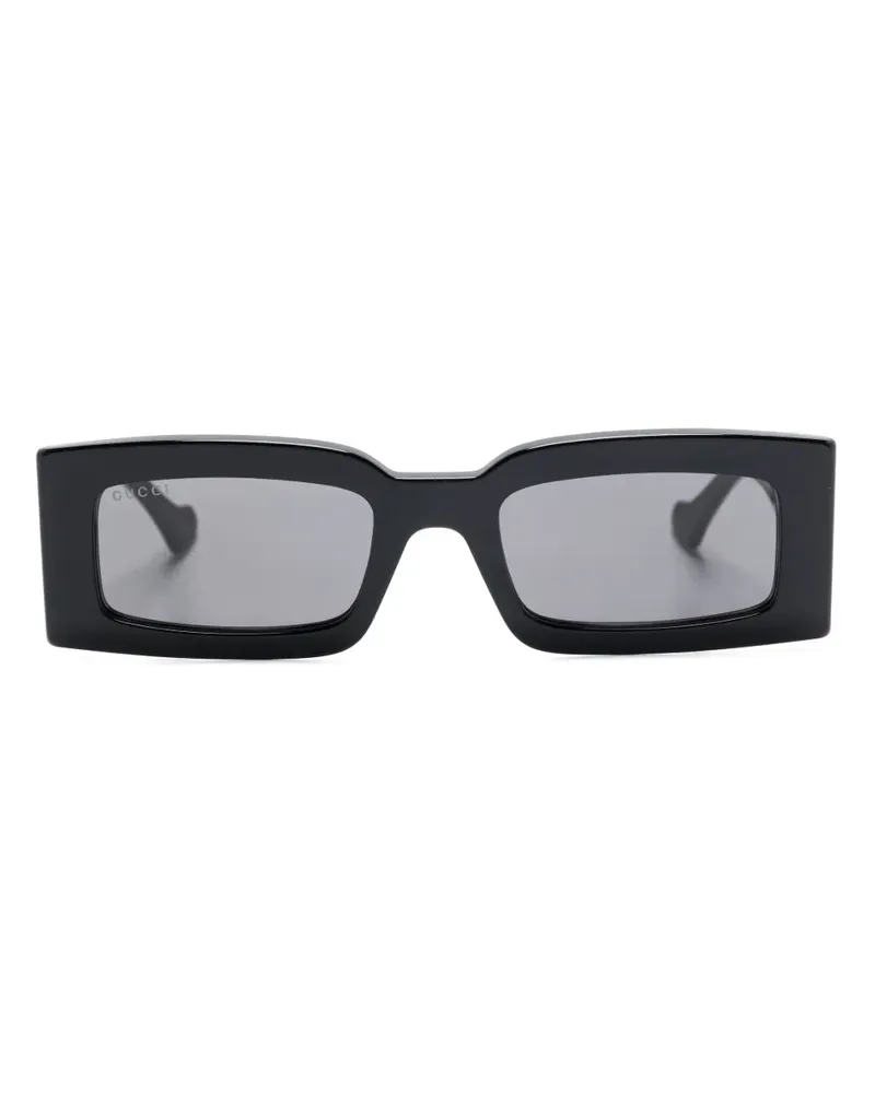 Gucci Gene GG Sonnenbrille - Schwarz Schwarz