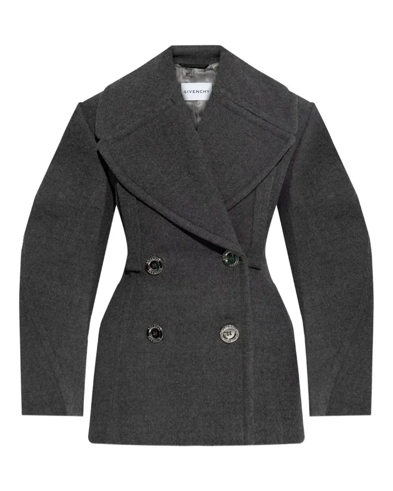 Givenchy Cocoon peacoat - Grau Grau