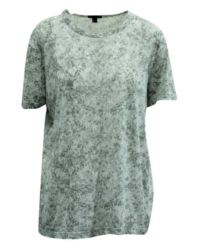 Theory camouflage-print T-shirt - Grau Grau