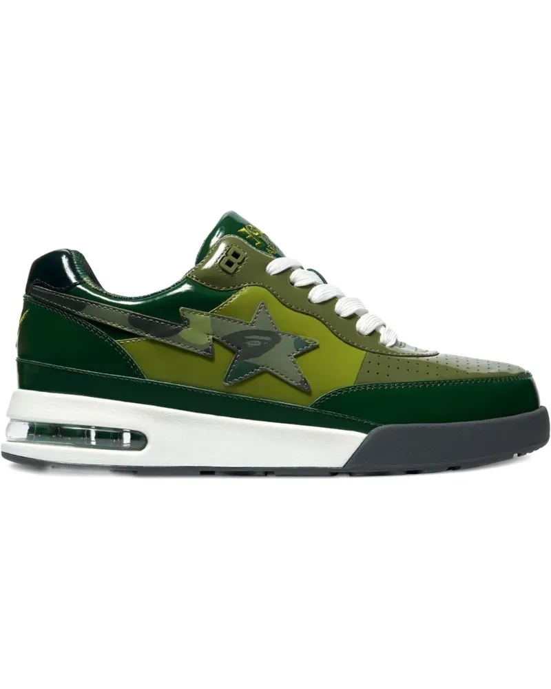 BAPE Bape Road Sta "Pathent Leather Green" Sneakers - Grün Grün
