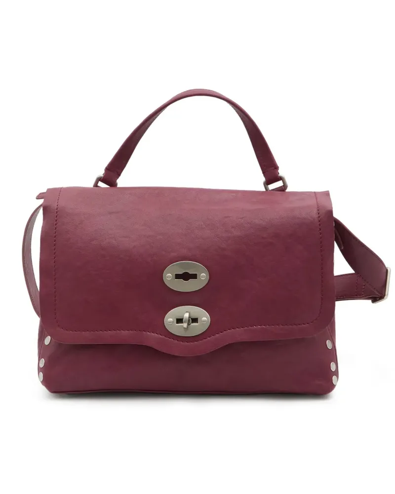 Zanellato Kleine Postina Tabacco Tote Bag - Rot Rot