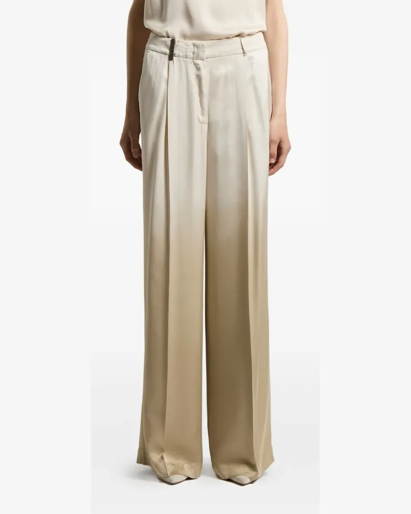 Peserico Hose mit Bundfalten - Nude Nude