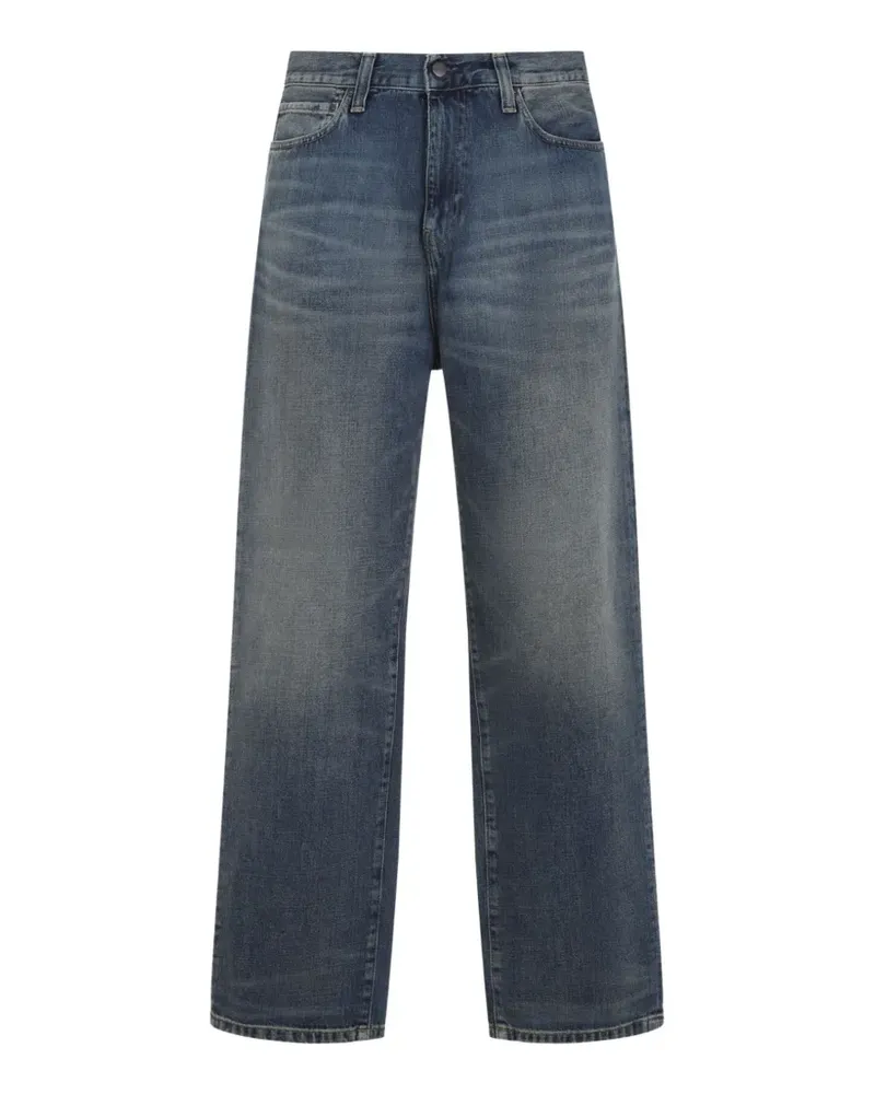 Carhartt WIP Aaron Jeans mit ausgeblichenem Effekt - Blau Blau