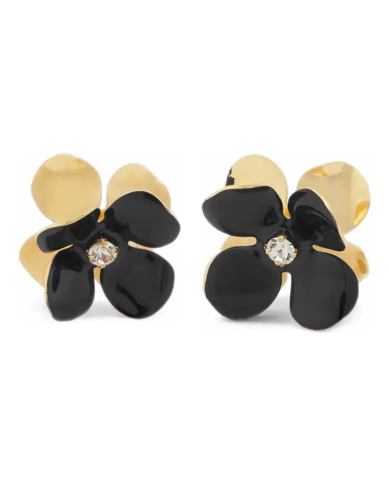 Marni Emaillierte Daisy Ohrstecker - Gold Gold