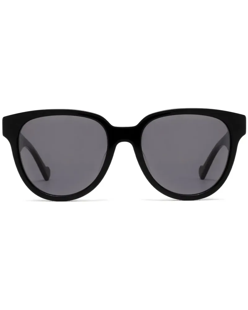 Gucci Cat-Eye-Sonnenbrille mit GG - Schwarz Schwarz