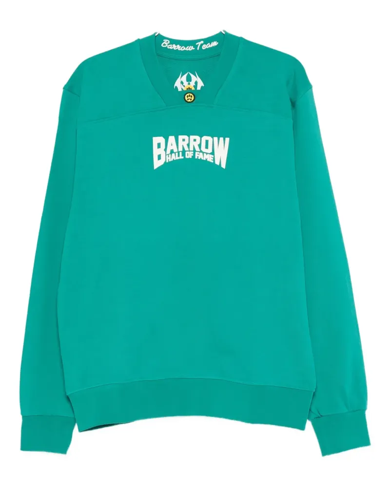 BARROW logo-print sweatshirt - Grün Grün