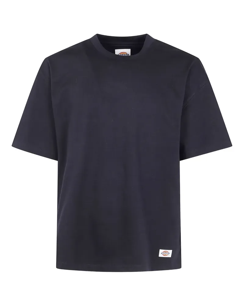 Dickies T-Shirt mit Logo-Patch - Schwarz Schwarz