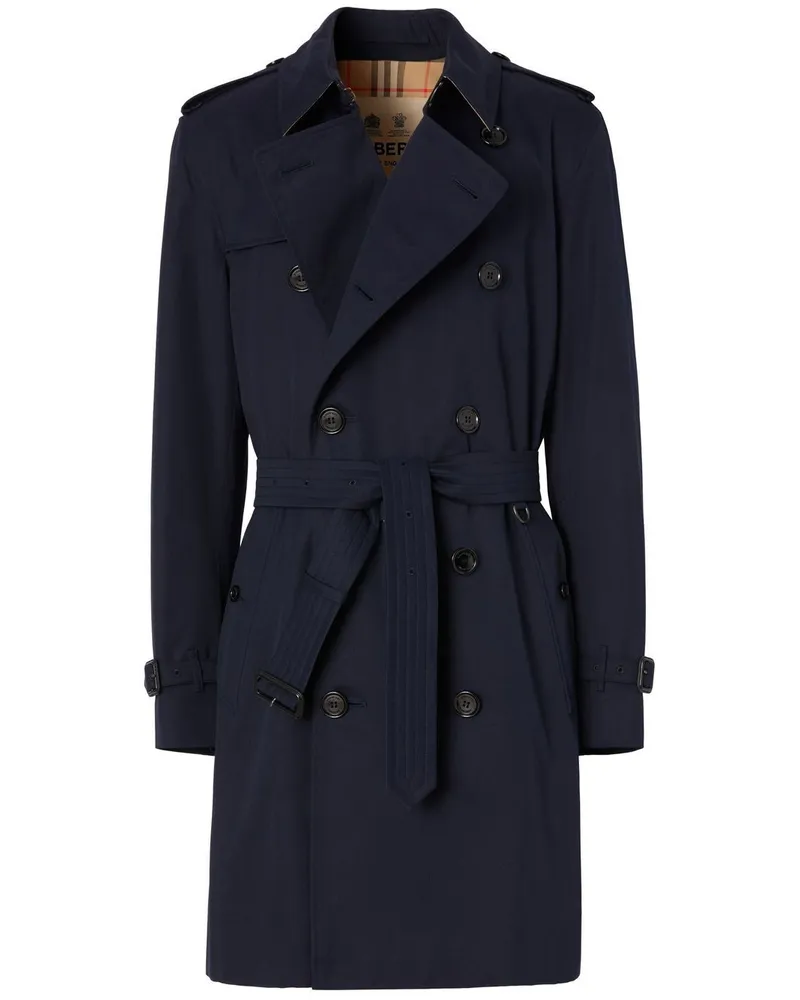 Burberry The Kensington Heritage Trenchcoat - Blau Blau