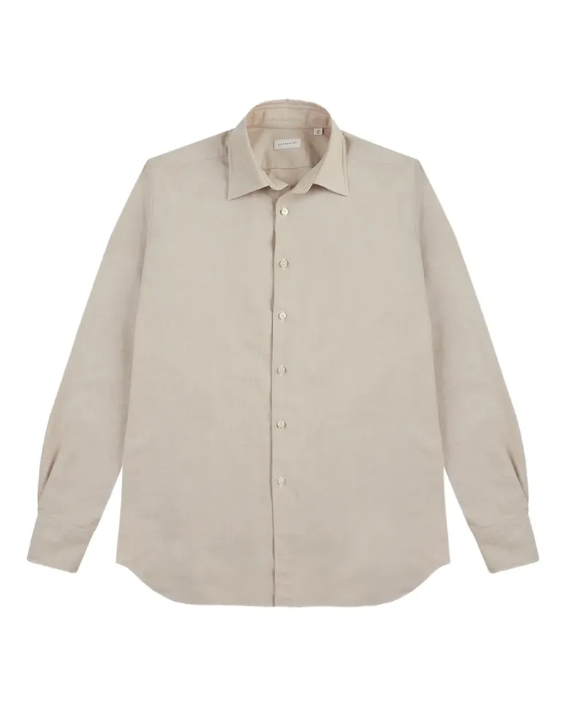 Glanshirt Hemd aus Baumwolle - Nude Nude