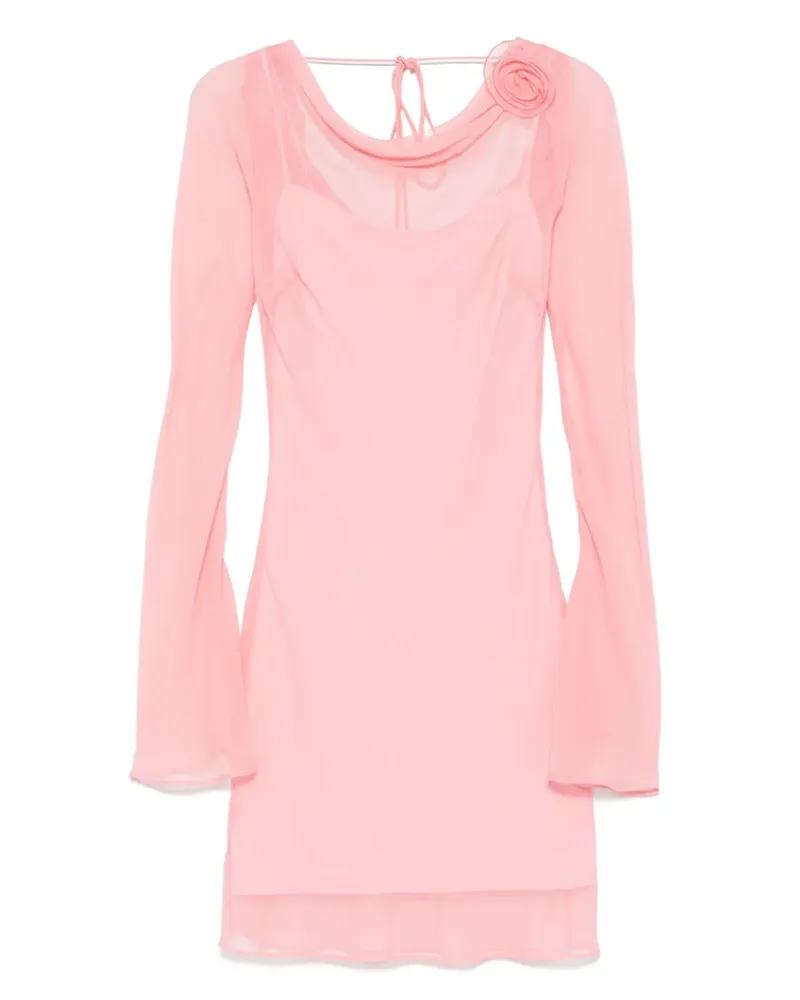 De La Vali Kleid aus Seide - Rosa Rosa