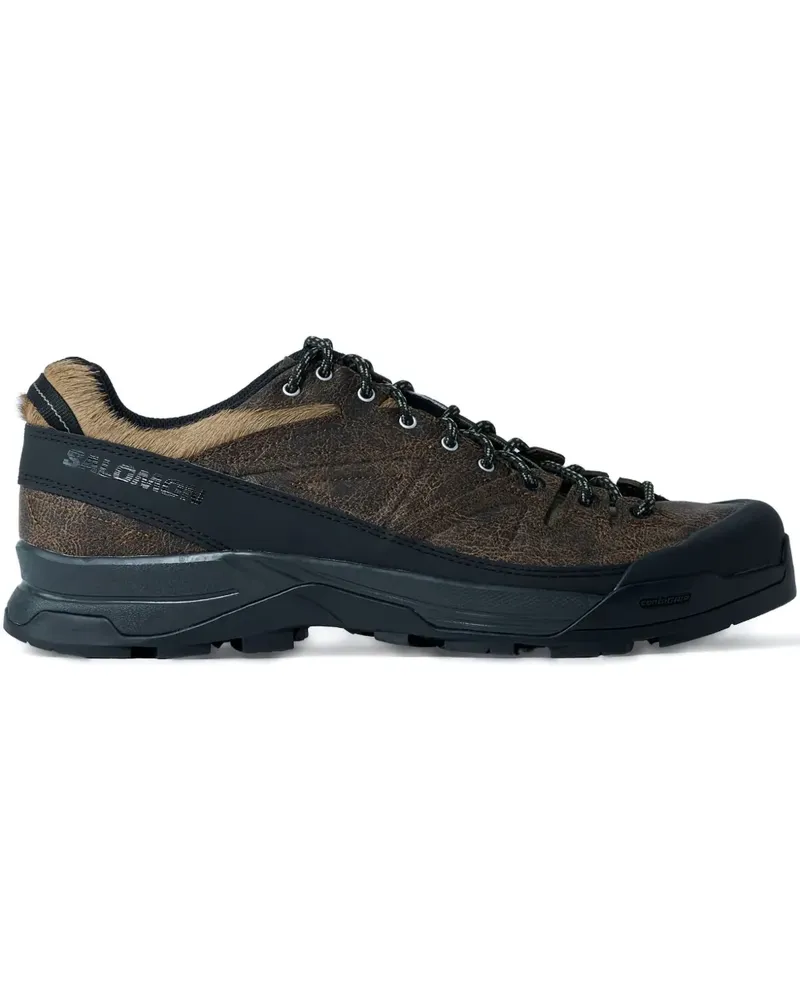 Salomon X-Alp lace-up sneakers - Braun Braun