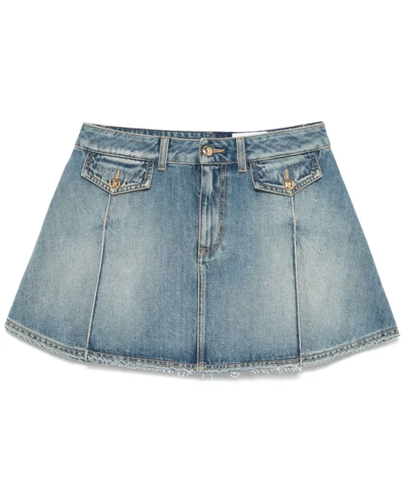 Alexander McQueen Klassischer Jeans-Minirock - Blau Blau