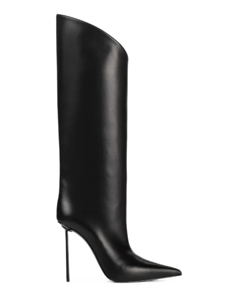 Le Silla Futura Stiefeletten aus Leder - Schwarz Schwarz
