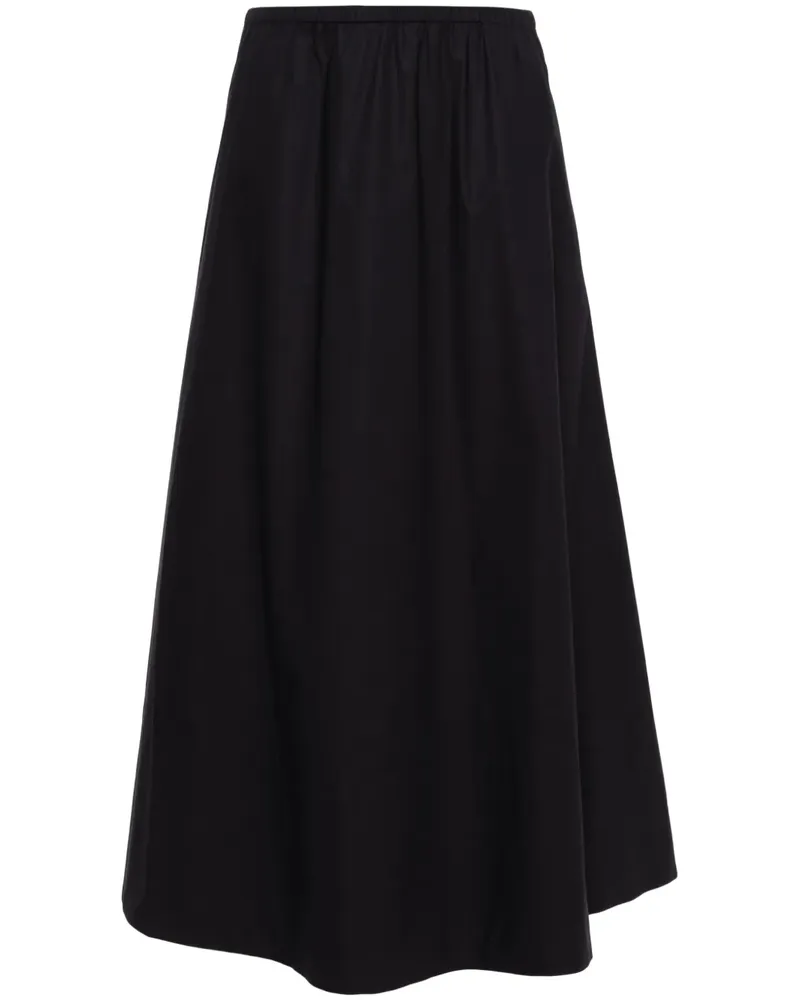 By Malene Birger Pheobes Midirock in A-Linie - Schwarz Schwarz