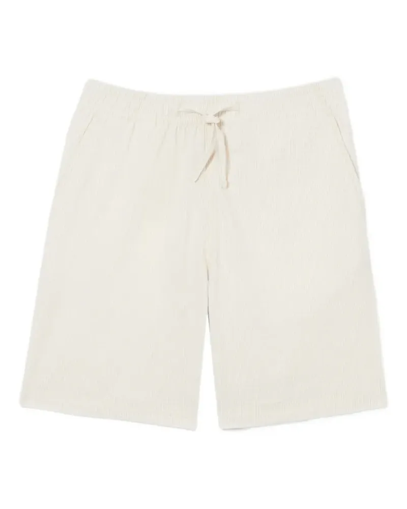Lacoste striped drawstring shorts - Nude Nude