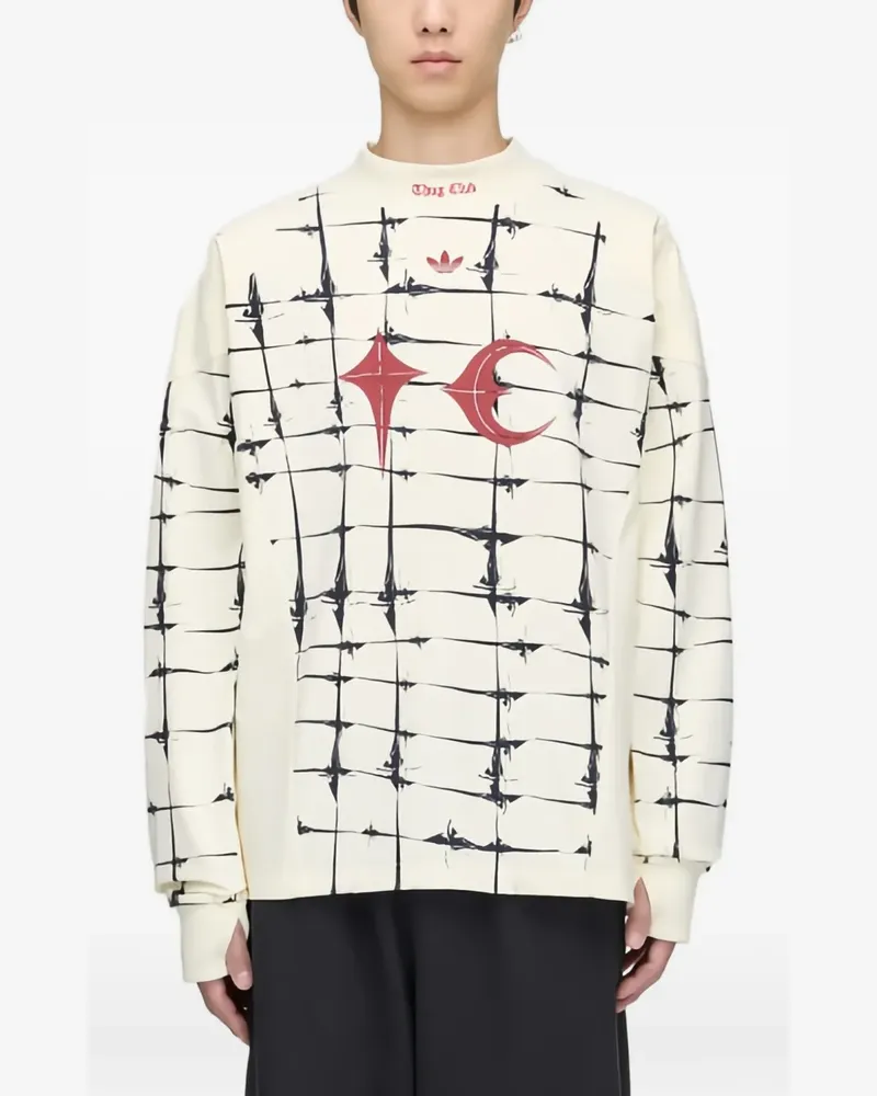 adidas x Thug Club Langarmshirt - Nude Nude