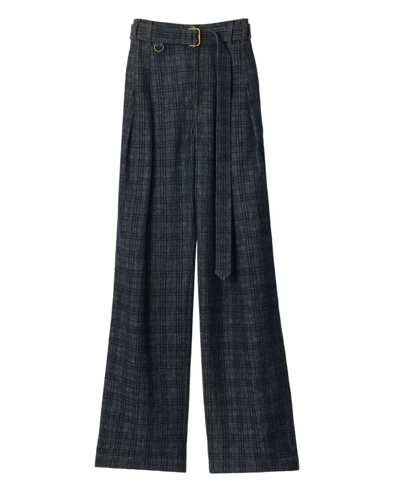 Burberry Jeans mit weitem Bein - Blau Blau
