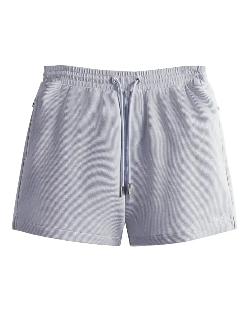 KITH Graham Lauf-Shorts mit Mikro-Waffelmuster - Blau Blau