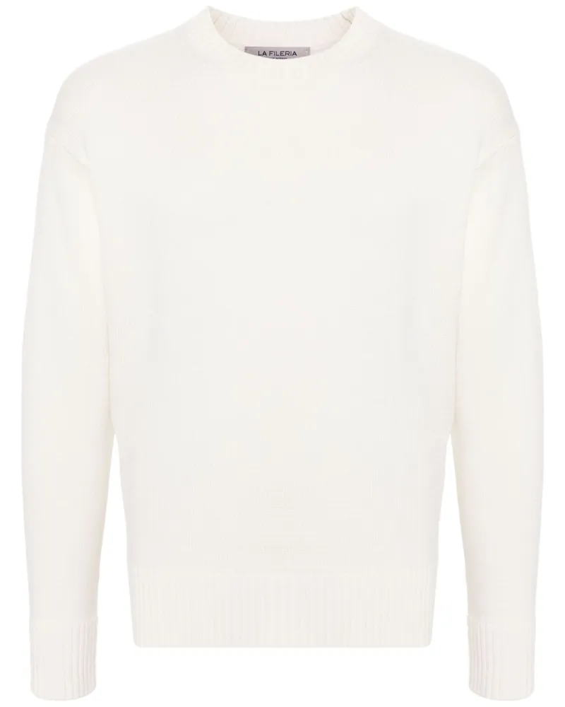 La Fileria Fein gestrickter Pullover - Nude Nude